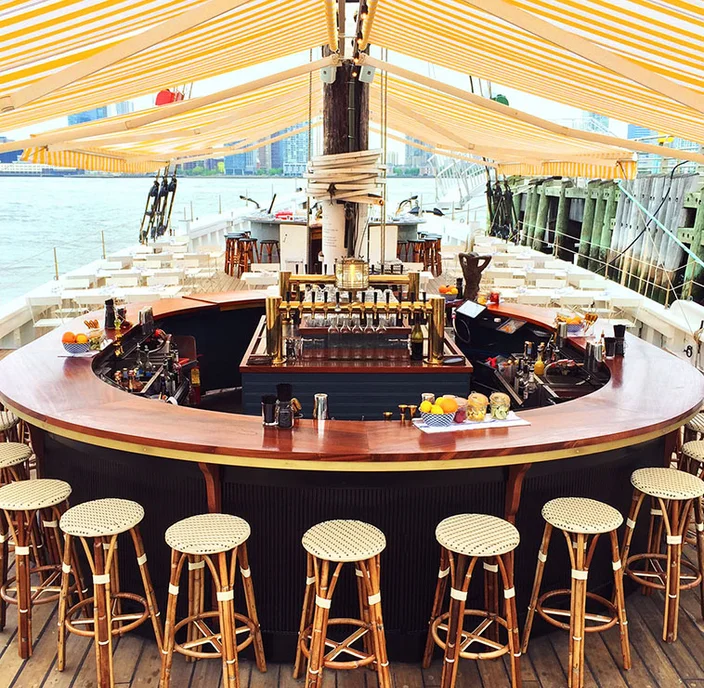 Birthday Bucket List:  Have Your Next Bday Dinner on a Floating Oyster Bar in New York